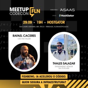 Meetup Codecon – Floripa #20- Oferecimento Asaas